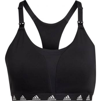 Image 1 of adidas Grow Positivity Everyday Light Support Nursing Bra Womens - Black