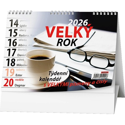 Stolní Baloušek Velký rok 2026 – Zbozi.Blesk.cz