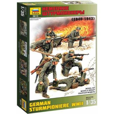Zvezda German Sturmpioniere WWII 1:35