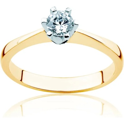 SAVICKI Годежен пръстен Triumph of Love: двуцветно злато, диамант