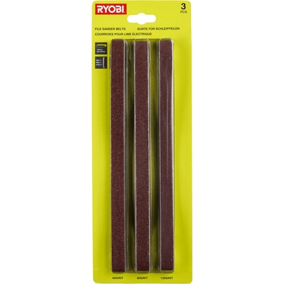 RYOBI Sada brúsnych pásov do mini pásovej brúsky 3 ks 5132004521