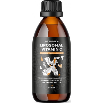 BrainMax Liquid Liposomal Vitamin C Orange & Vanilla 250 ml