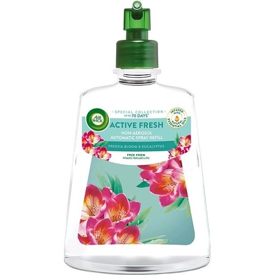 Air Wick Active Fresh Automatic náplň Kvetoucí frézie a eukalyptus 228 ml – Sleviste.cz