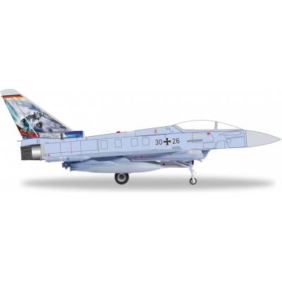 Atlantic Herpa Typhoon Luftwaffe TaktLwG 74 Bavarian TigersNATO Tiger Meet 2017 Tiger 1:72