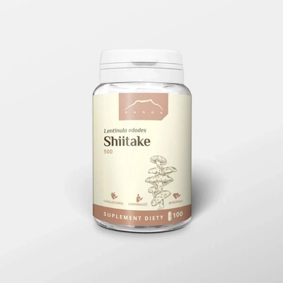 Shiitake extrakt 100 kapsúl x 500 mg lentinula edodes