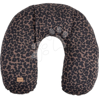Beaba Hrejivý vankúš Little Warmy Jersey Leopard s ľanovými semienkami na nahrievanie a chladenie s leopardím vzorom