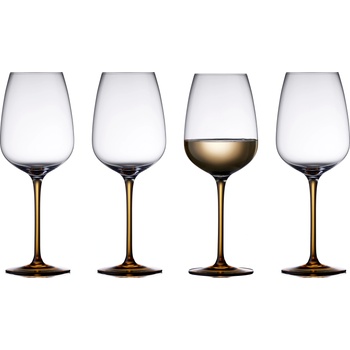 LyngbyGlas Чаши за вино Vienna 530 мл кехлибарени 4 бр (31728)