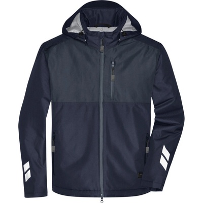 James & Nicholson JN 1815 hardshellová polstrovaná navy/carbon Navy/sivá