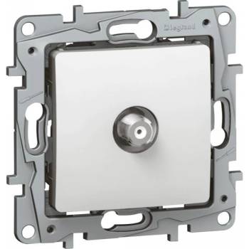 Legrand Розетка TV тип F конектор 1dB цвят Бял Niloe FB - 664750 (664750)
