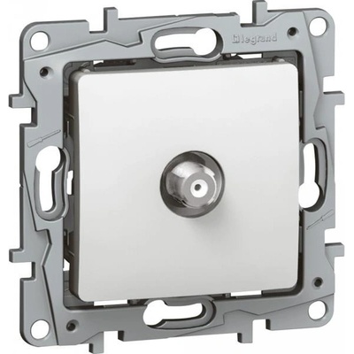 Legrand Розетка TV тип F конектор 1dB цвят Бял Niloe FB - 664750 (664750)