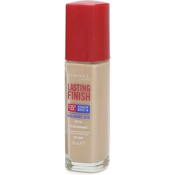 Rimmel London Lasting Finish 35H SPF20 Dlhotrvajúci hydratačný make-up 100 Ivory 30 ml