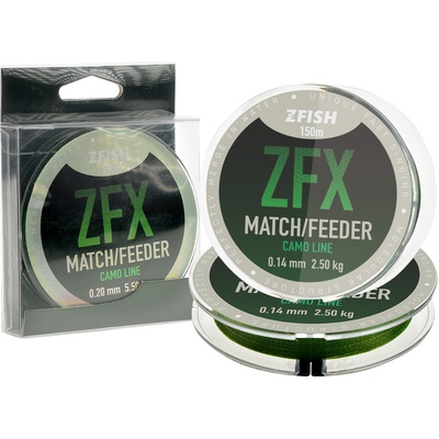 ZFISH Match Feeder CamoLine 150 m 0,14 mm