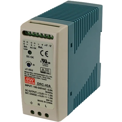 MEAN WELL DRC-40A Захранване 12V 2.9A с UPS и Мониторинг за DIN Шина (DRC-40A)