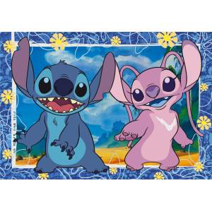 Clementoni - Puzzle Disney: Stitch 3 - 100 piese