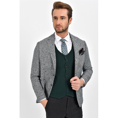 Centone Мъжко Сако - Синьо #267915 (267915_Синьо)