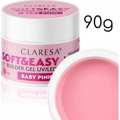 Claresa Soft Easy stavební gel baby pink 90 g