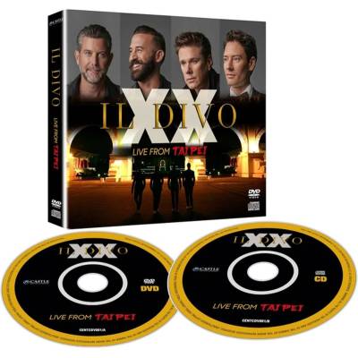 Sony Music Il Divo: XX - Live from Taipei - CD+DVD (077834)