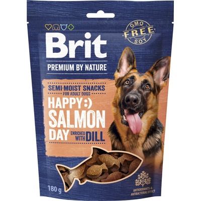 Brit Premium Dog by Nature semi moist Snacks Salmon 180 g