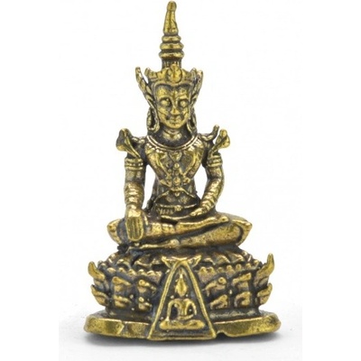 Figurka osvícený Buddha thajský mosaz, 3,1 cm