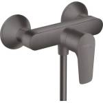 Hansgrohe Едноръкохватков смесител за душ Hansgrohe Talis E черен - матиран хром (71760340)