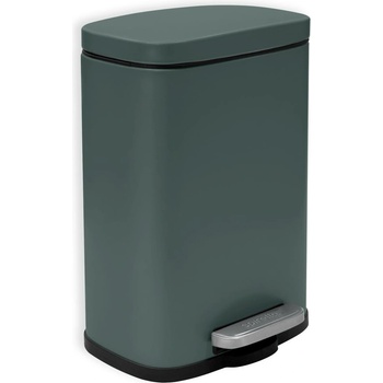 spirella Тъмнозелено стоманено кошче за боклук с педал 5 l Akira - Spirella (10.20816)