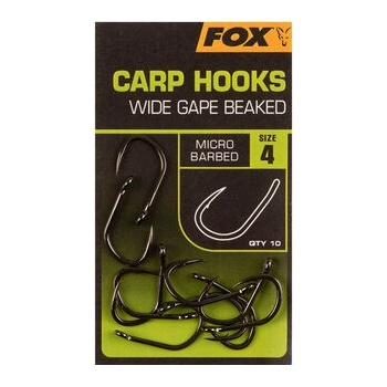 Fox Wide Gape Beaked vel.4 10 ks