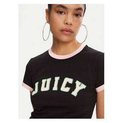 Juicy Couture Tričko JUICY COUTURE-JCWCT125320 101 BLACK Čierne
