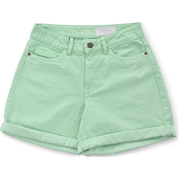 Noisy May džínové šortky zelené
