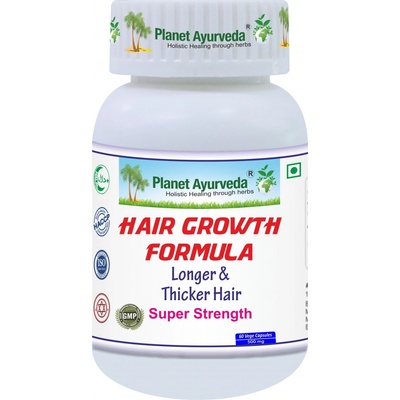 Planet Ayurveda Hair Growth Formula 500 mg 60 kapsúl