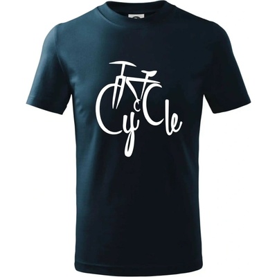 Cycle bicykel tričko detské tmavomodrá