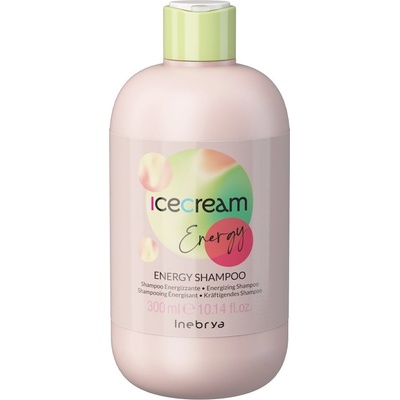 Inebrya Energizující šampon pro slabé a jemné vlasy Ice Cream Energy Shampoo 300 ml