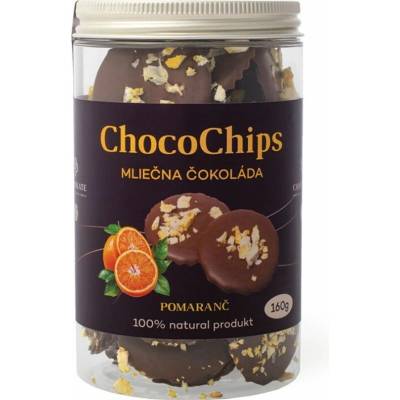 DP Chocolate ChocoChips mliečny pomaranč 160 g
