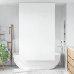 vidaXL Ролетна щора за баня 140x240 см Ширина на плата 136 см (4014939)