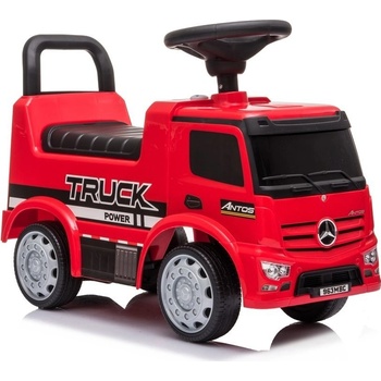 Lean Toys autíčko Mercedes-Benz Antos s klaksónom červené