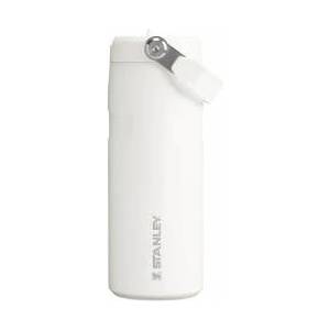 STANLEY 1913 Flip Straw drinking bottle with straw 0.47L - Thermo mug Cools for 8 hours - Ice cold for 40 hours - BPA-free - Leak-proof - For cup holders - Dishwasher safe - Frost - 100000112669