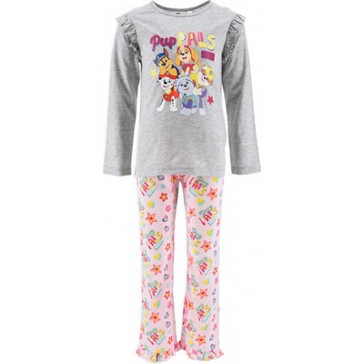 Dívčí pyžamo Paw Patrol šedé