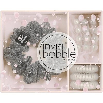 Invisibobble Sparks Flying Trio Set Sprunchie gumička do vlasů 1ks + Waver Sponka do vlasů 3ks + Original Gumička do vlasů 3ks Dárková sada