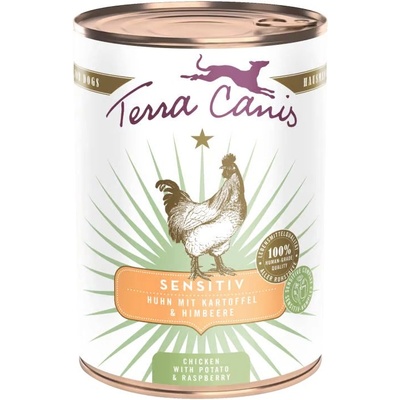 Terra Canis Sensitive Пиле с картофи и малини 400 г