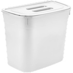 HORECANO HOME-Кош за отпадъци за окачване с капак БЯЛ 27.9x16.7xh21.1cm (07110W) (017389)