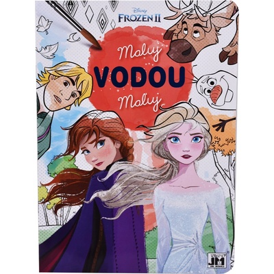 Maluj vodou Ledové království 2