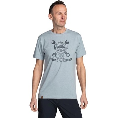Kilpi Skully-M 23 tričko svetlo šedé