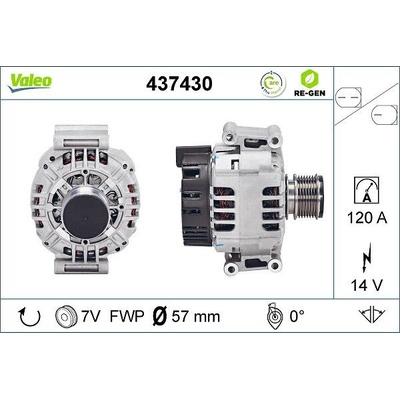 Alternátor VALEO 437430