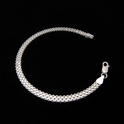 Klenotyn Stříbrný řetízek na ruku KRNS25