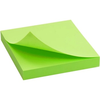 Самоз. листчета Delta Зелен неон 75х75 mm 100 л (1901010-60-D3414-12)