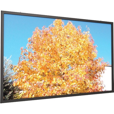 Euroscreen Екран за проектиране с фиксирана рамка, за стена, 700 x 525 / 700 x 394 / 700 x 437 см, FLATMAX (FLATMAX700)