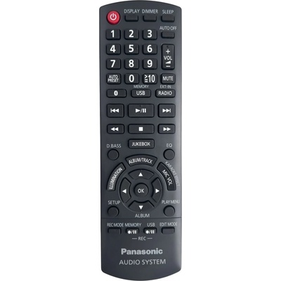 Diaľkový ovládač Panasonic N2QAYB001097