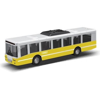 Rappa Жълт автобус на градския транспорт 16 см