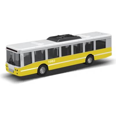 Rappa Жълт автобус на градския транспорт 16 см