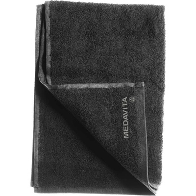 Medavita Ručník froté černý 50 x 90 cm 350g