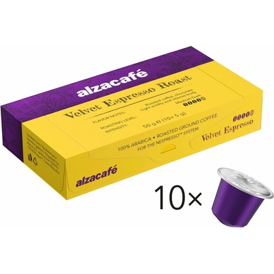 AlzaCafé Velvet Espresso Roast 10 kapslí